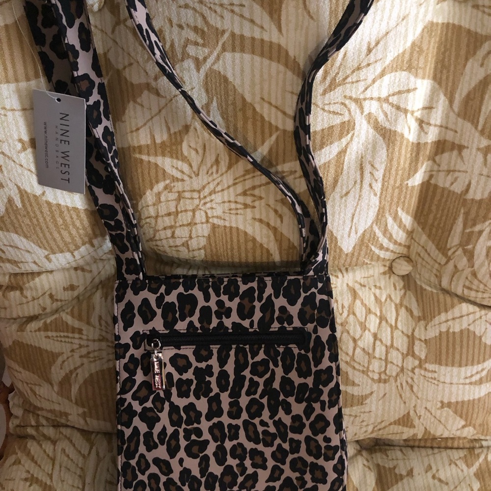 Nine West Leopard Print Crossbody Bag